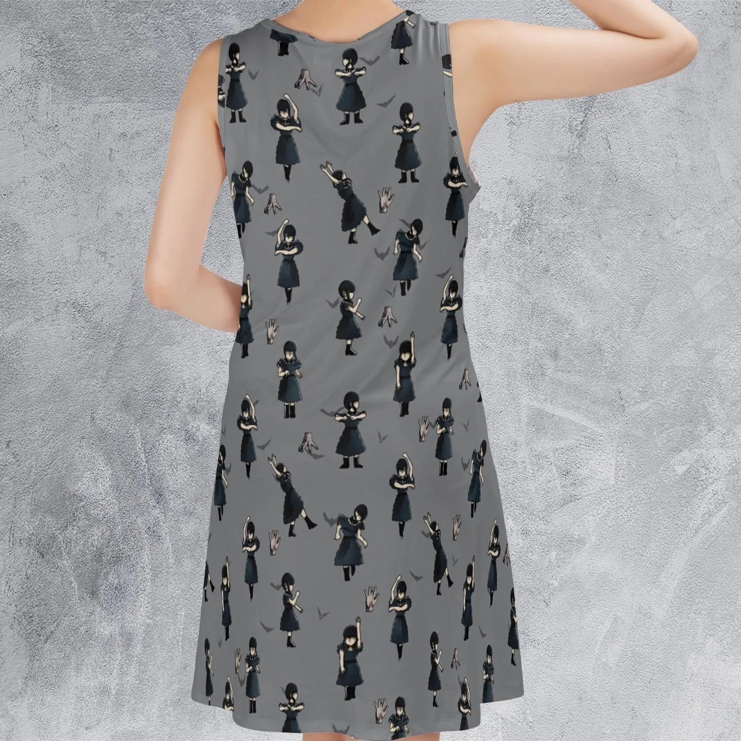 Casual Sleeveless Dress - X5A7SX39