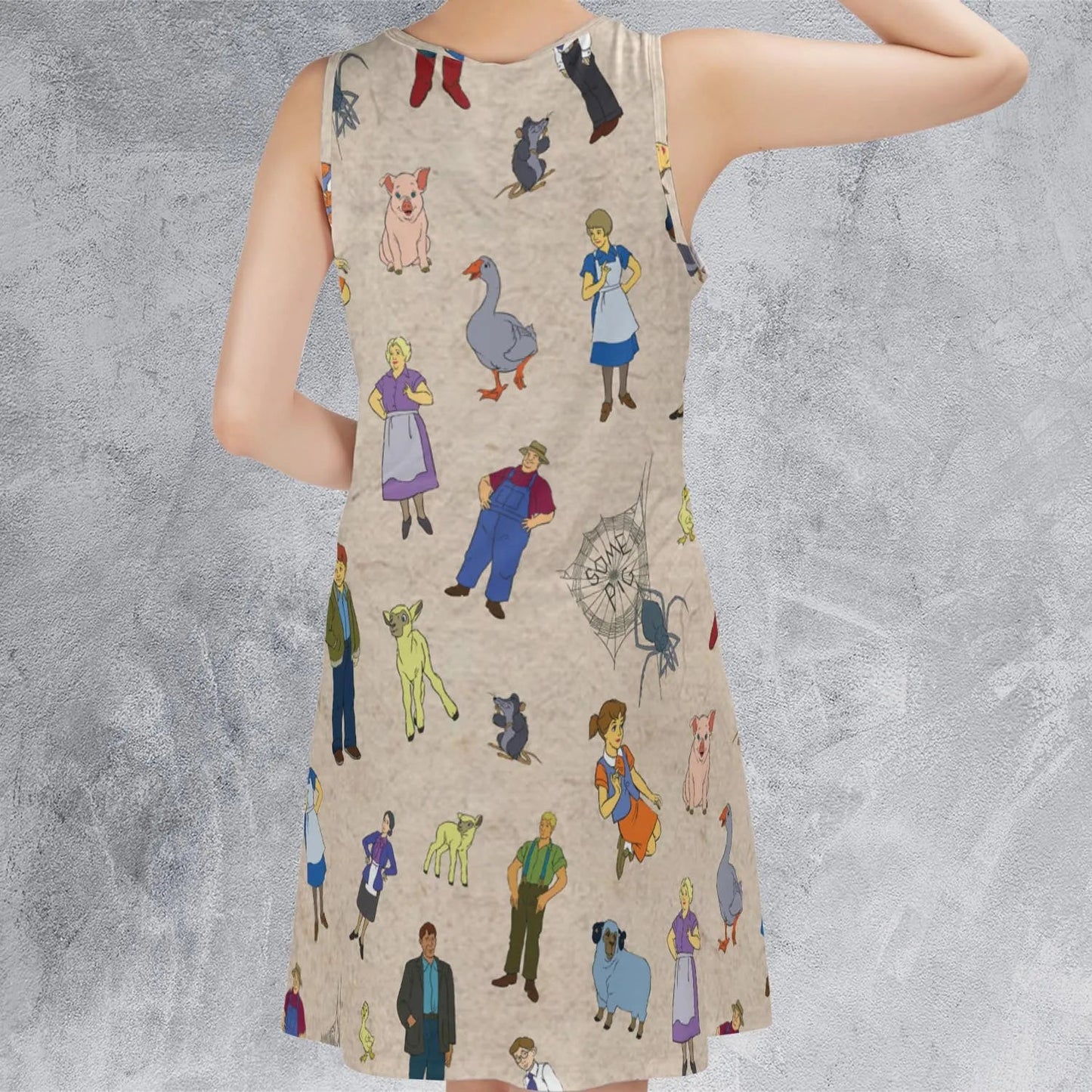 Casual Sleeveless Dress - ES6FKRFQ