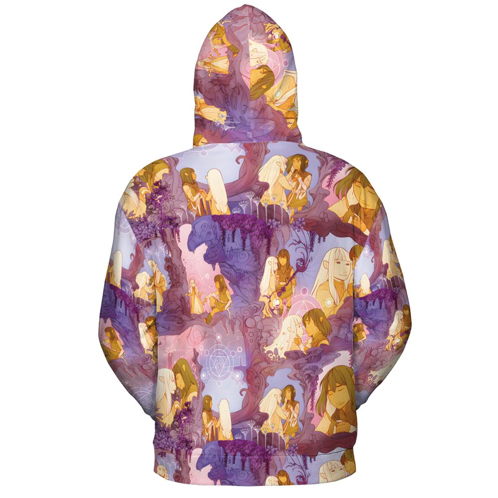 All-over Print Hoodie - 4FNFVYD1 - - 4