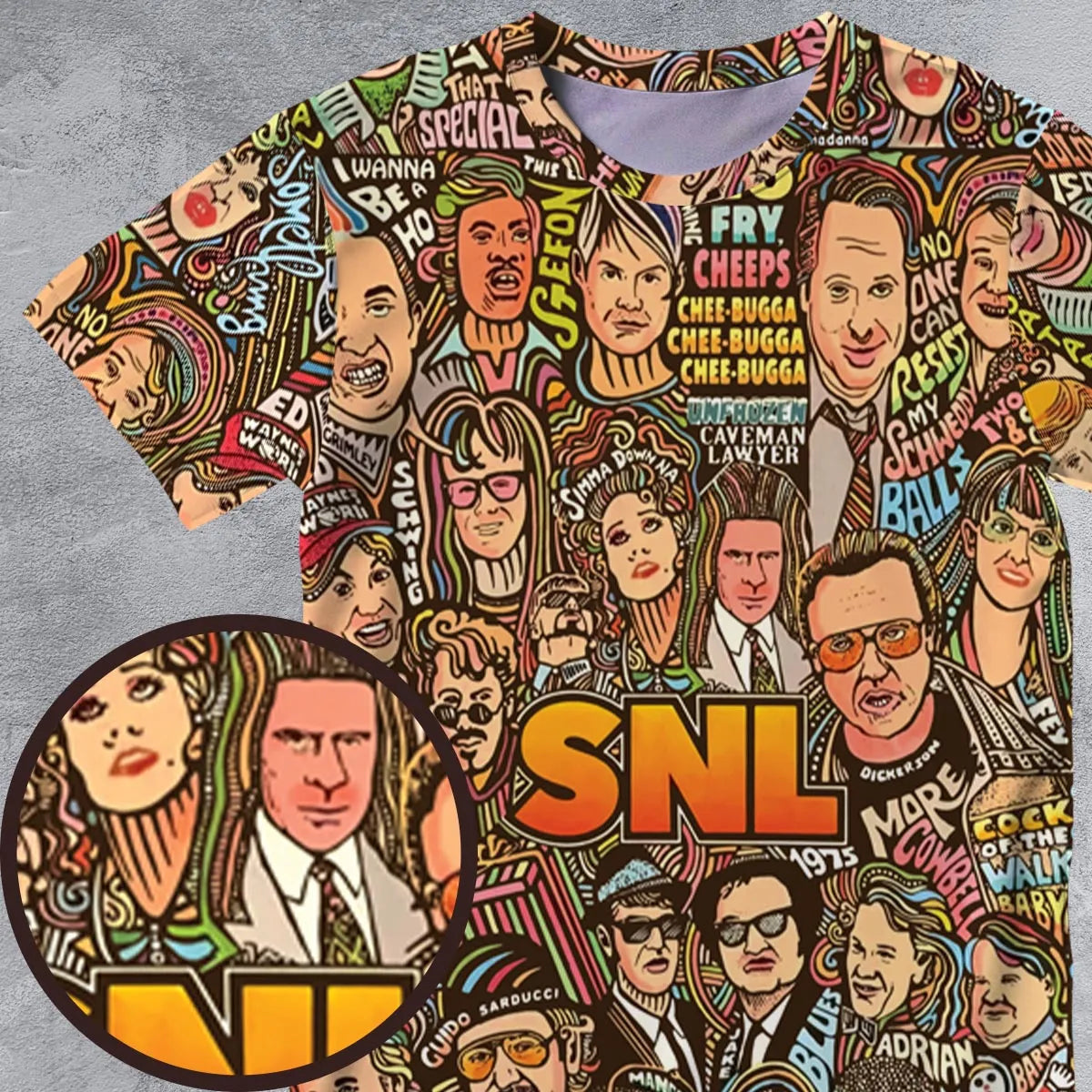 Full Print T-Shirt - DSWYKT49