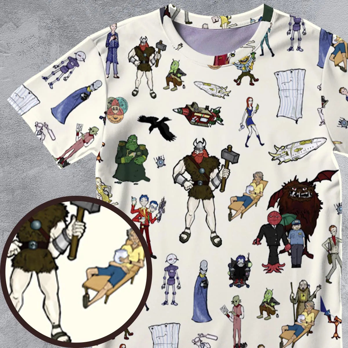 Full Print T-Shirt - 4HLHP3DS
