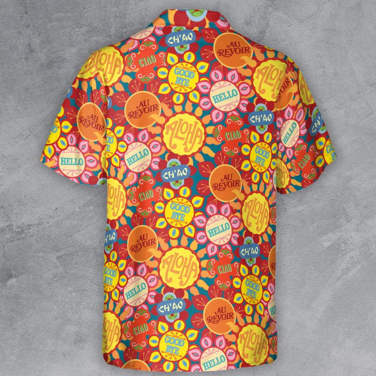 Short Sleeve Button Shirt - YYFGYRZR
