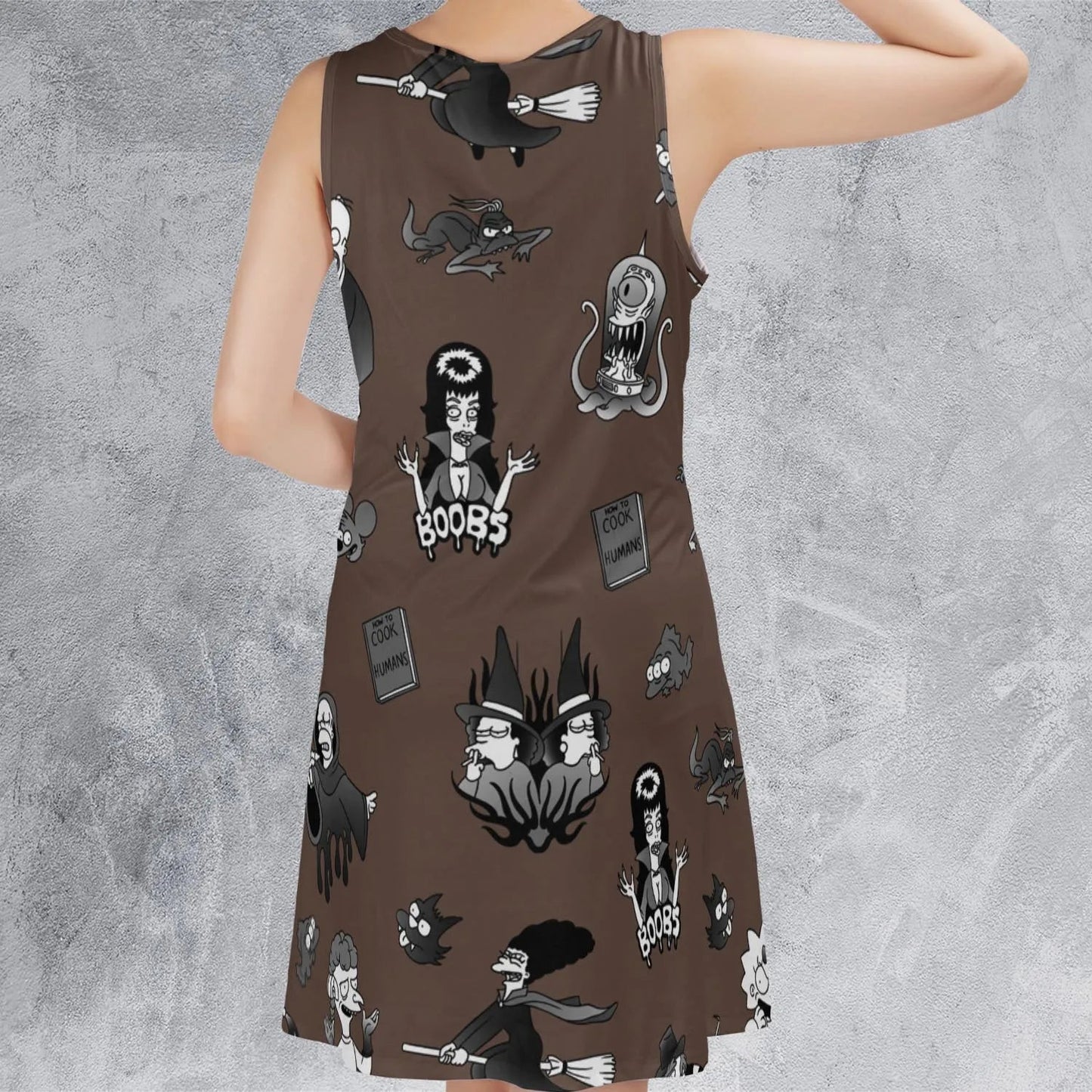 Casual Sleeveless Dress - 5TRHZPH2