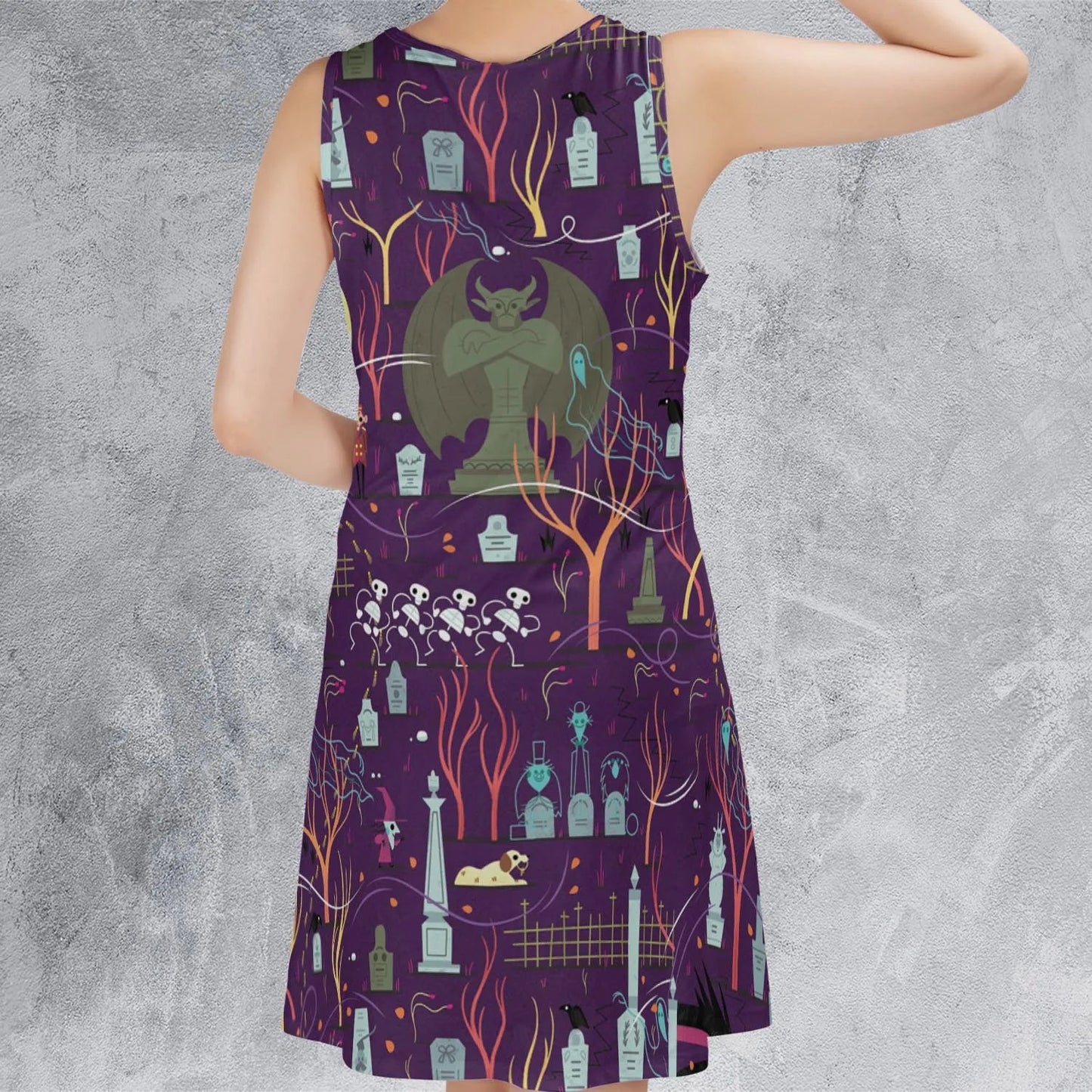 Casual Sleeveless Dress - MT8U2Q3F