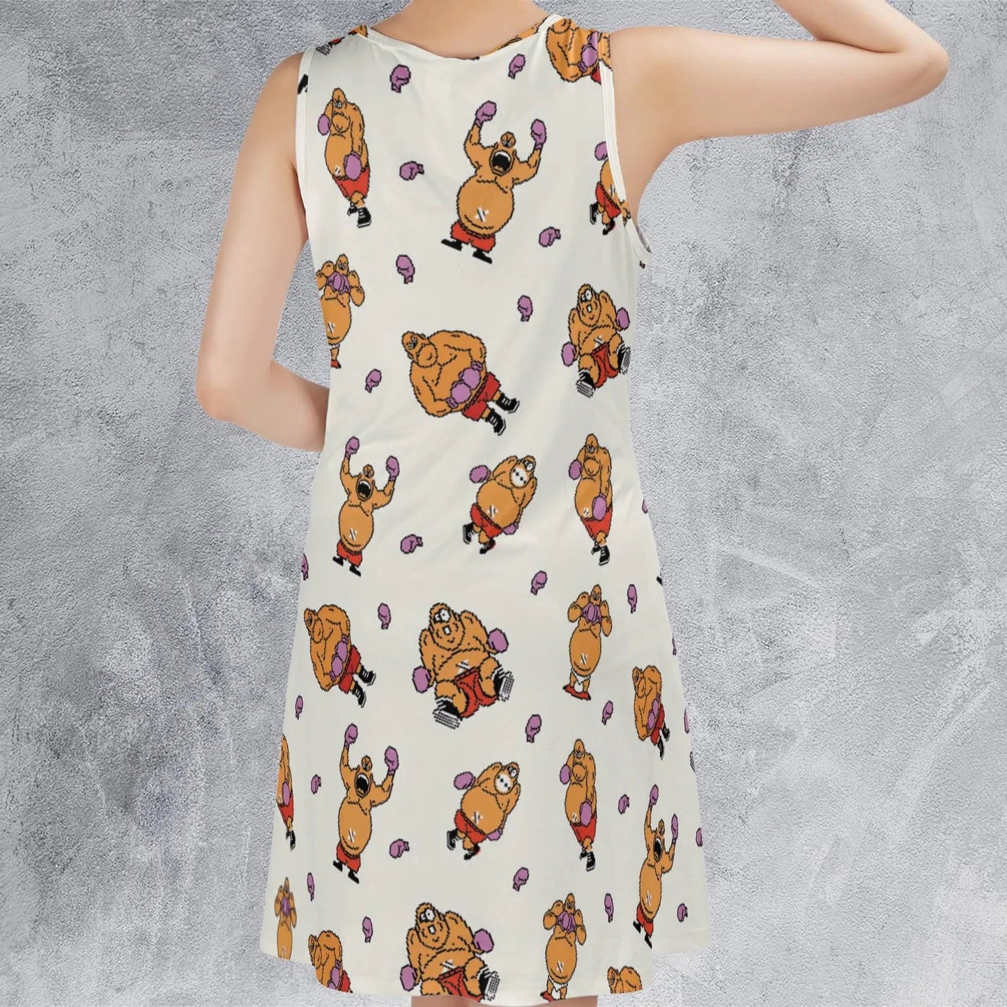 Casual Sleeveless Dress - HAA9ZMVE