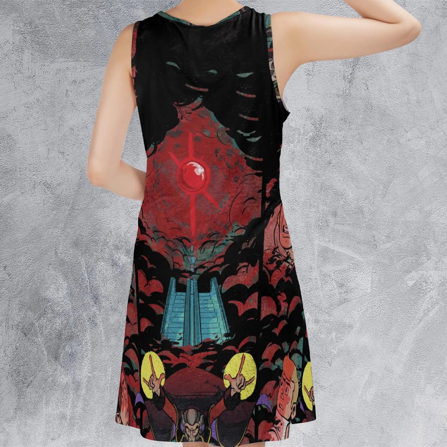 Casual Sleeveless Dress - F7MBQ92S