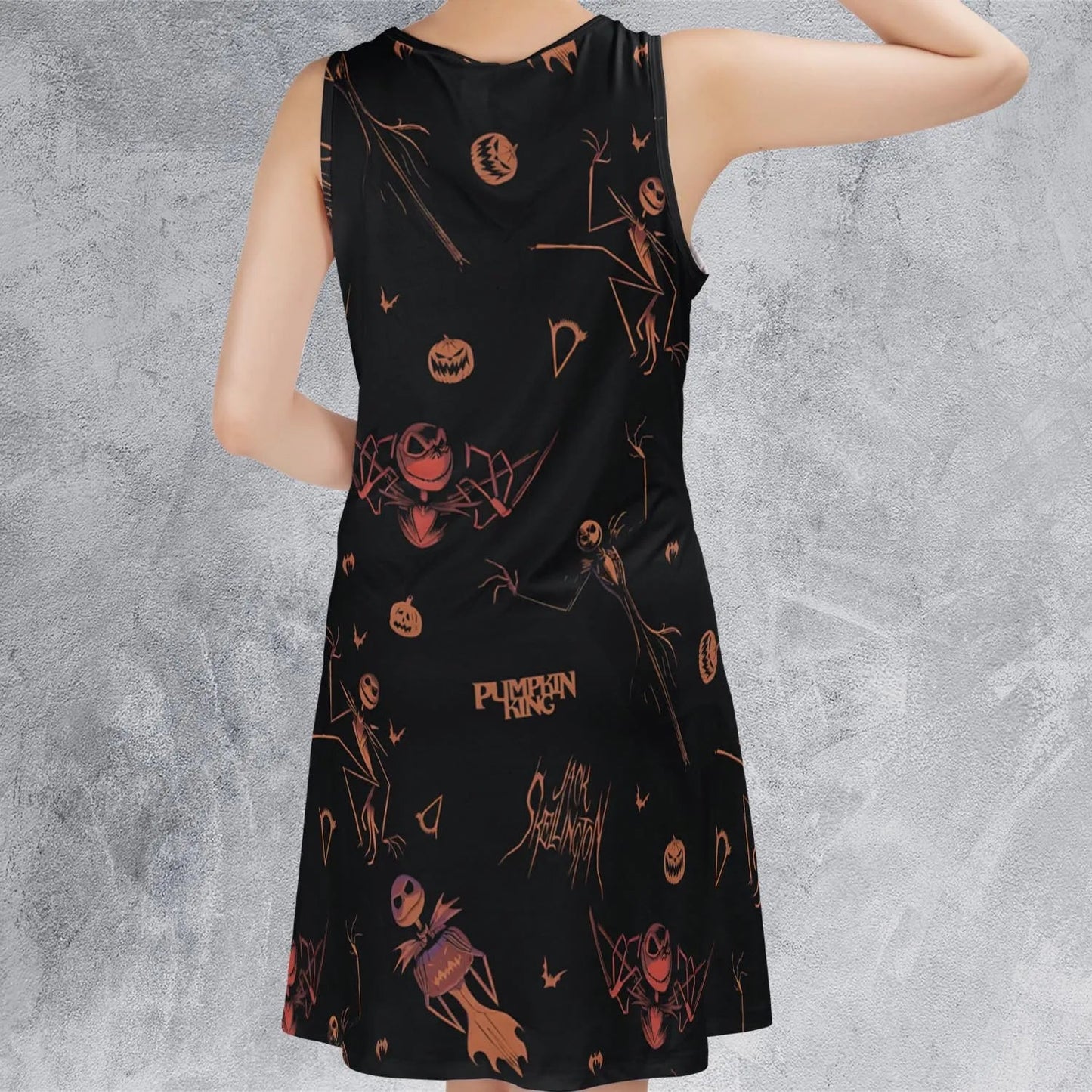 Casual Sleeveless Dress - 5CW4N5SF