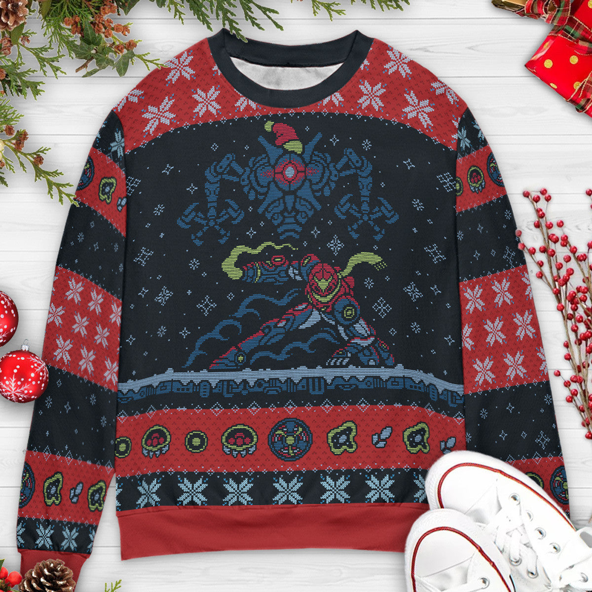 Ugly Christmas Sweatshirt - KXJGRBFP