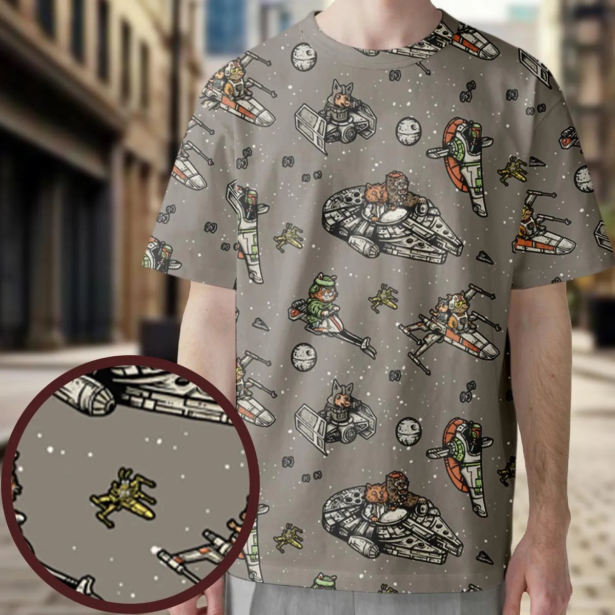 Full Print T-Shirt - M3J5454U