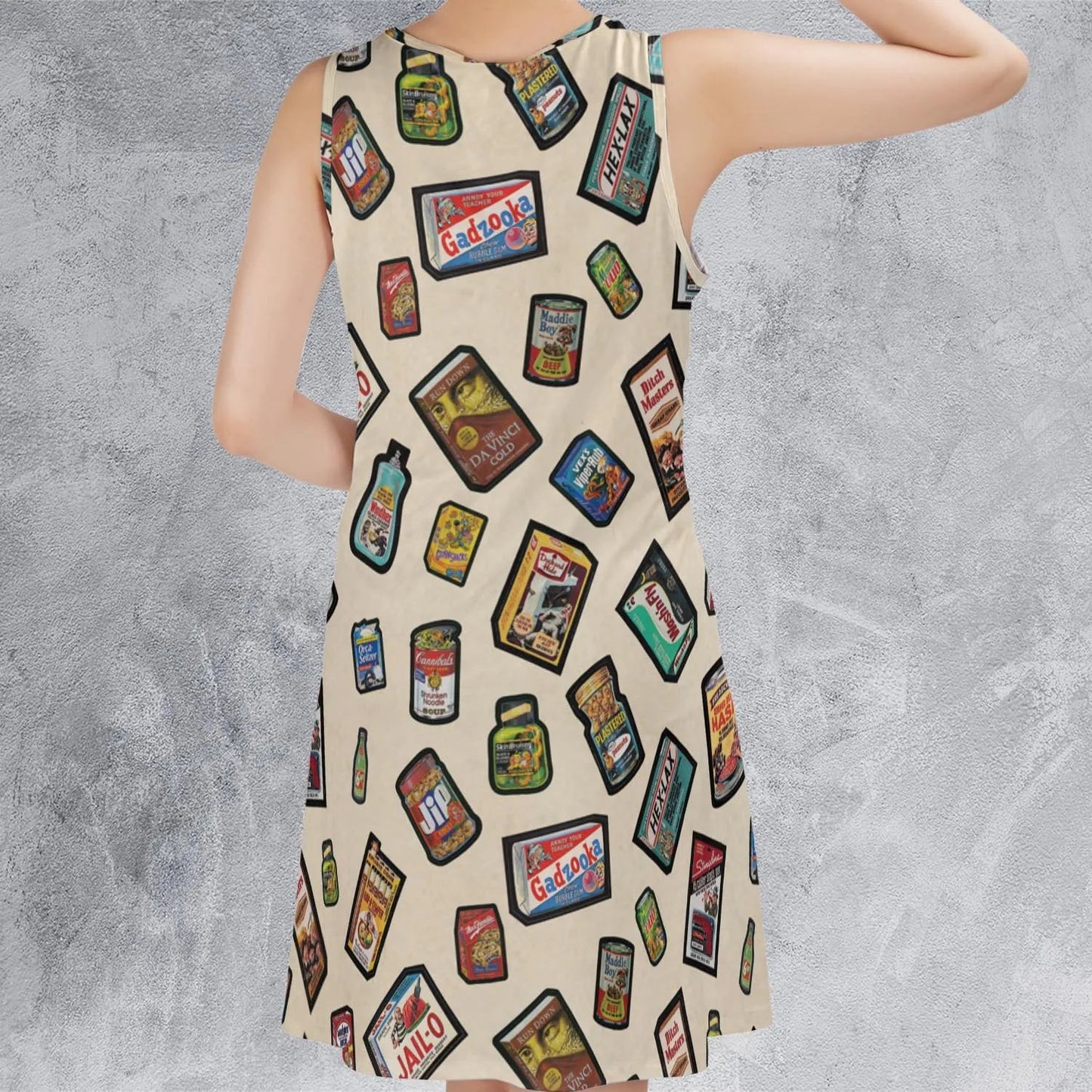 Casual Sleeveless Dress - NT6JVEVX
