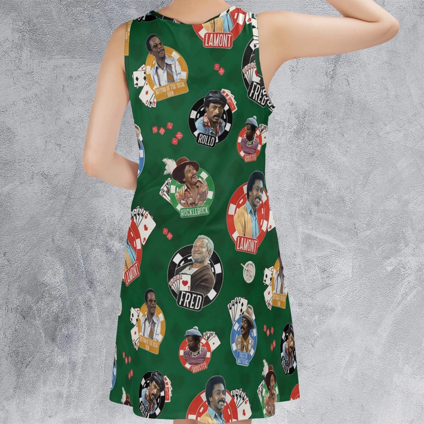 Casual Sleeveless Dress - 284XNDHM