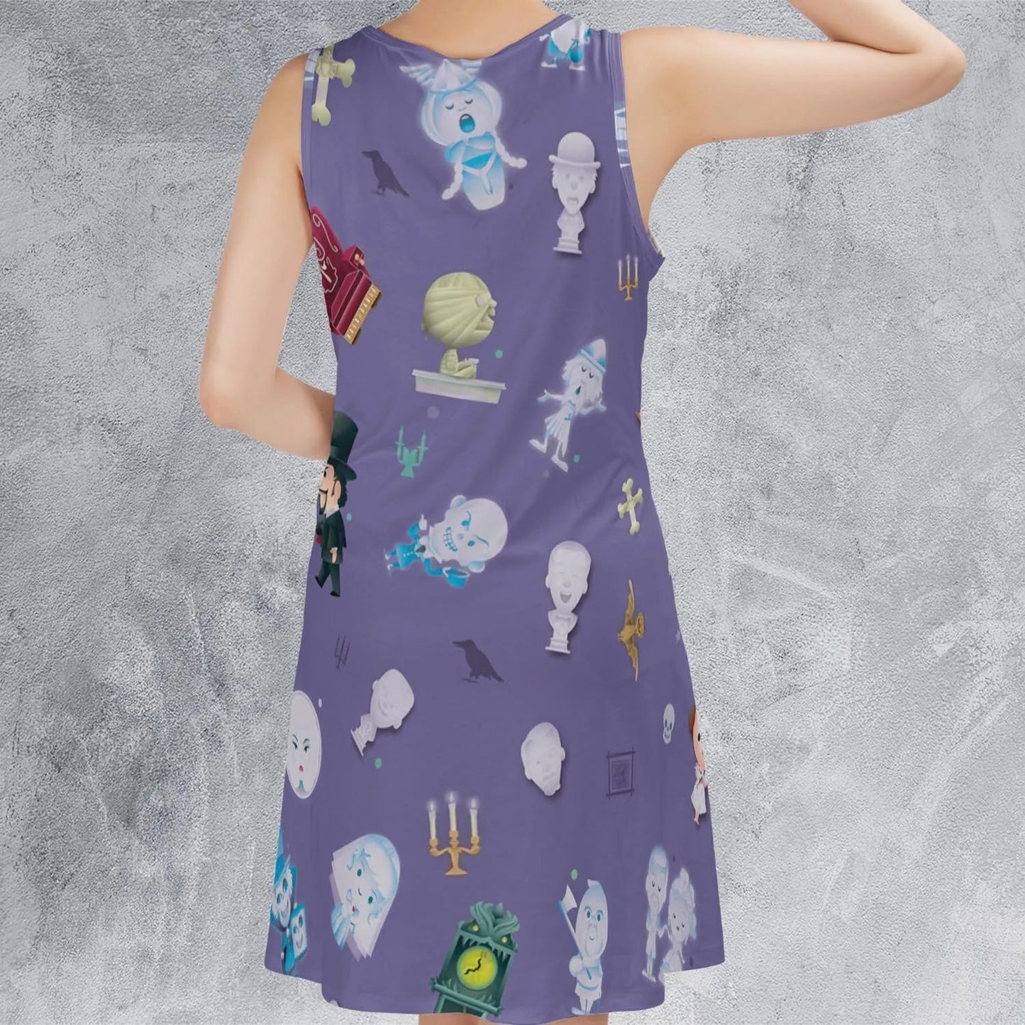Casual Sleeveless Dress - VNUD2JGK