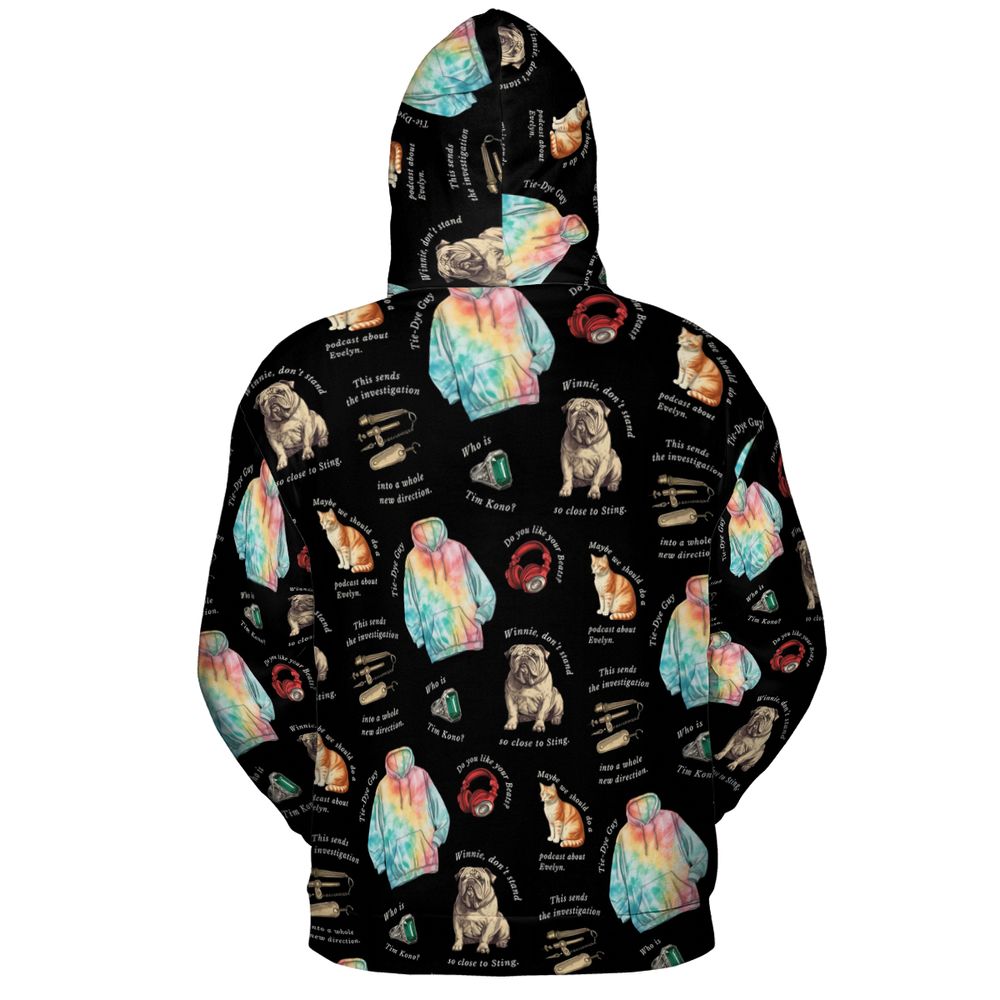All-over Print Hoodie - QCPXEHSY - - 4