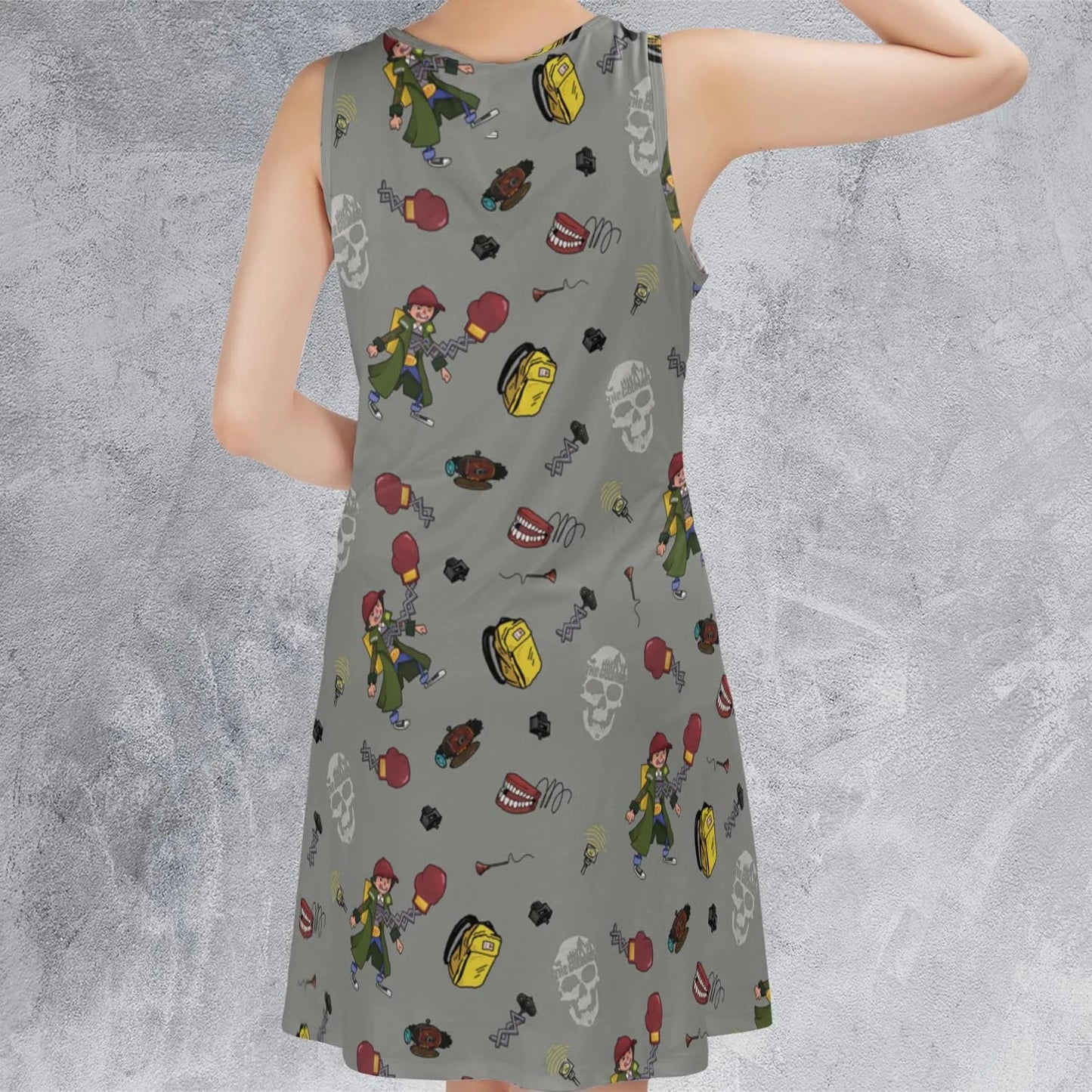 Casual Sleeveless Dress - NQTC1888