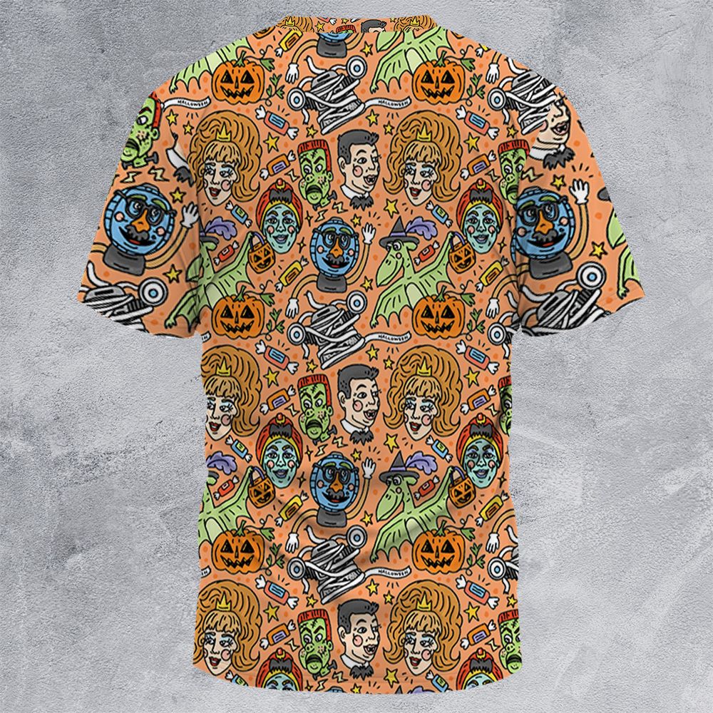 All-Over Print Unisex T-Shirt - RWA26GP4 - - 4