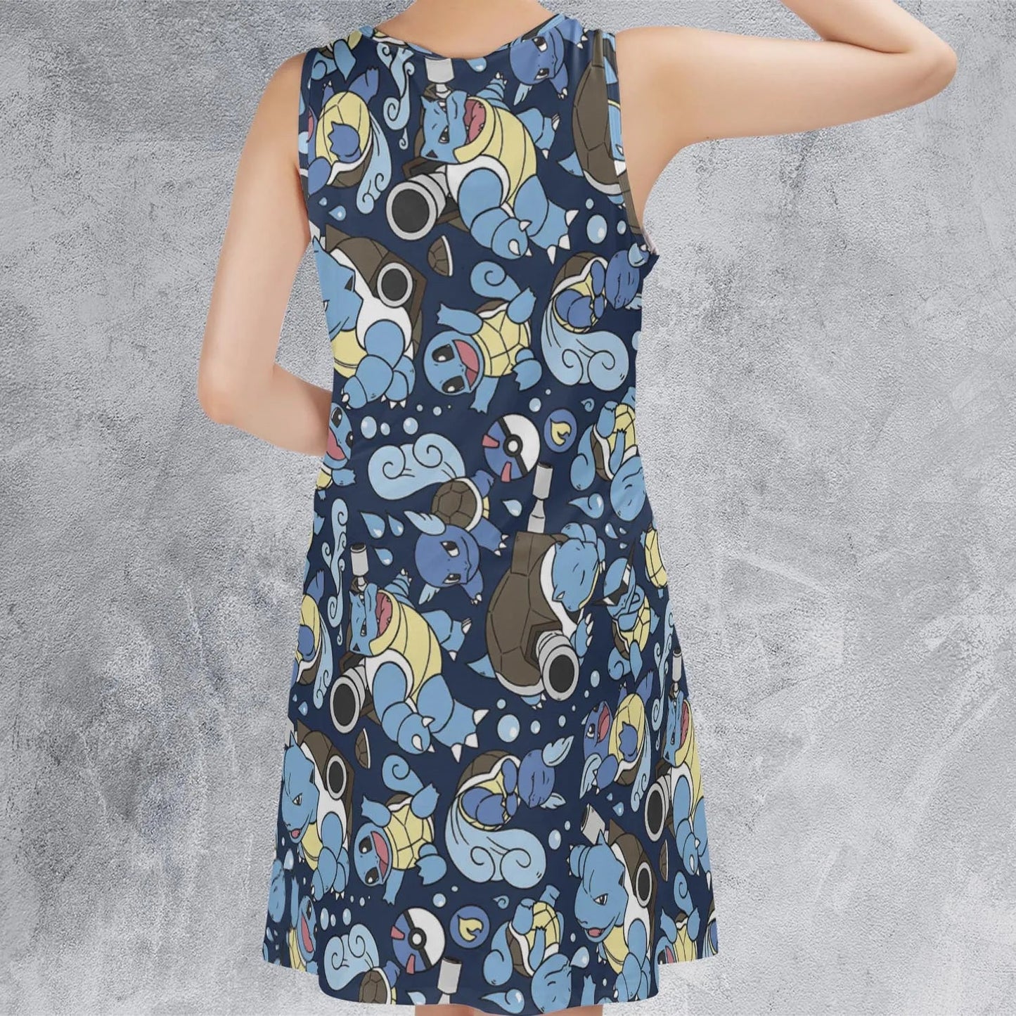Casual Sleeveless Dress - 238P38LQ