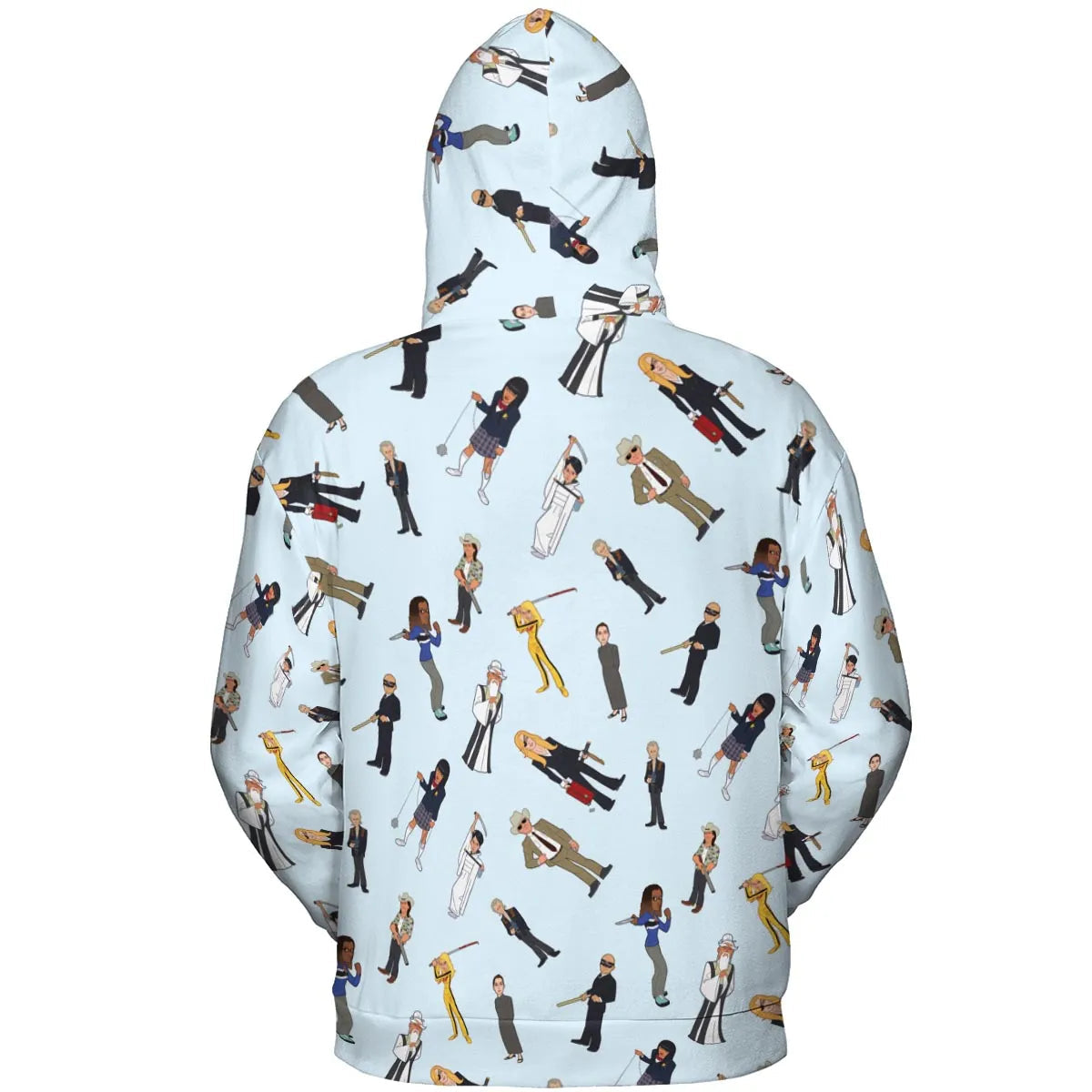 Full Print Hoodie - YLHWGRMN