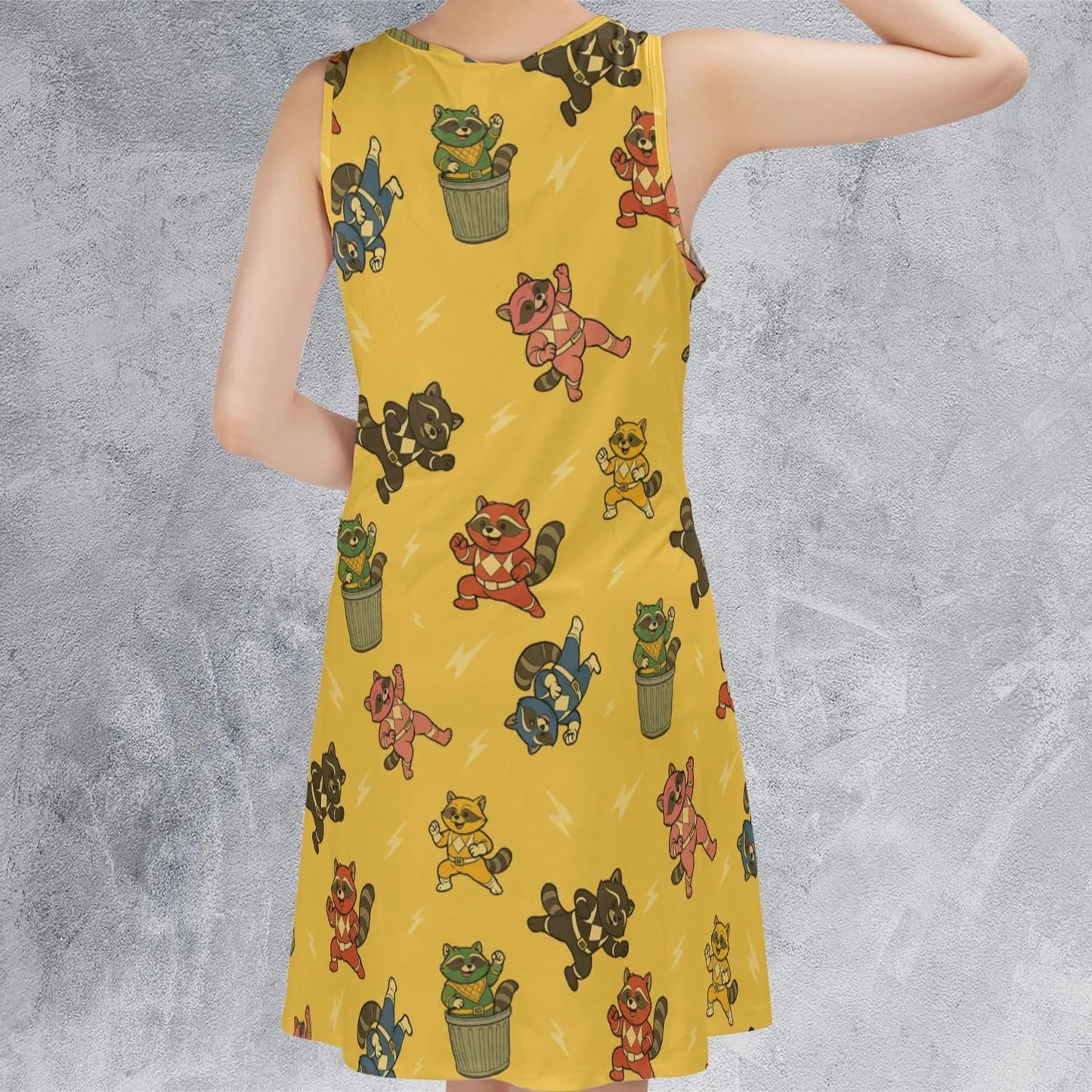 Casual Sleeveless Dress - KLF42EU2
