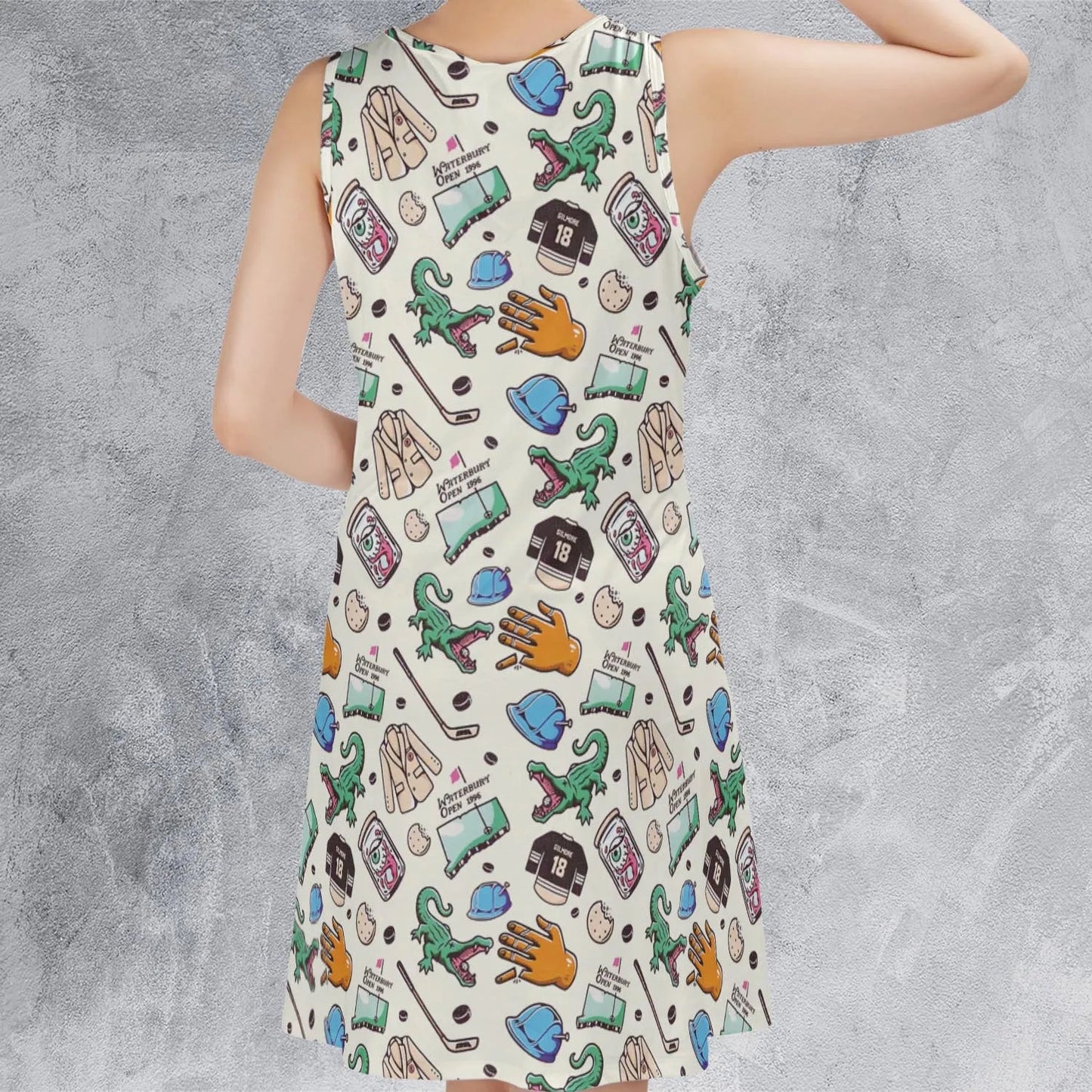 Casual Sleeveless Dress - X6XSTT5H