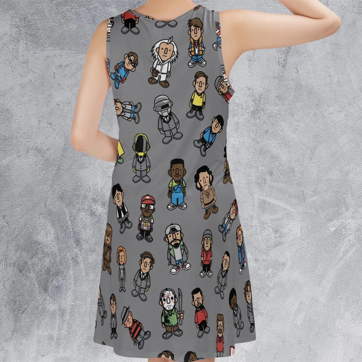 Casual Sleeveless Dress - S6RREYXZ