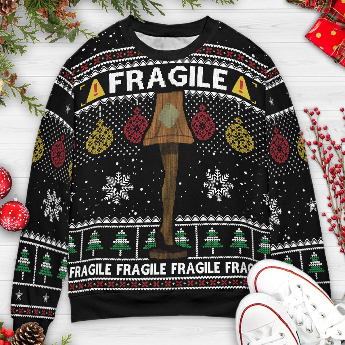 Ugly Christmas Sweatshirt - JVD4X1CQ