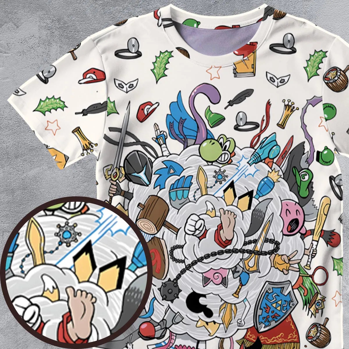 Full Print T-Shirt - ZJ5CL6ZN