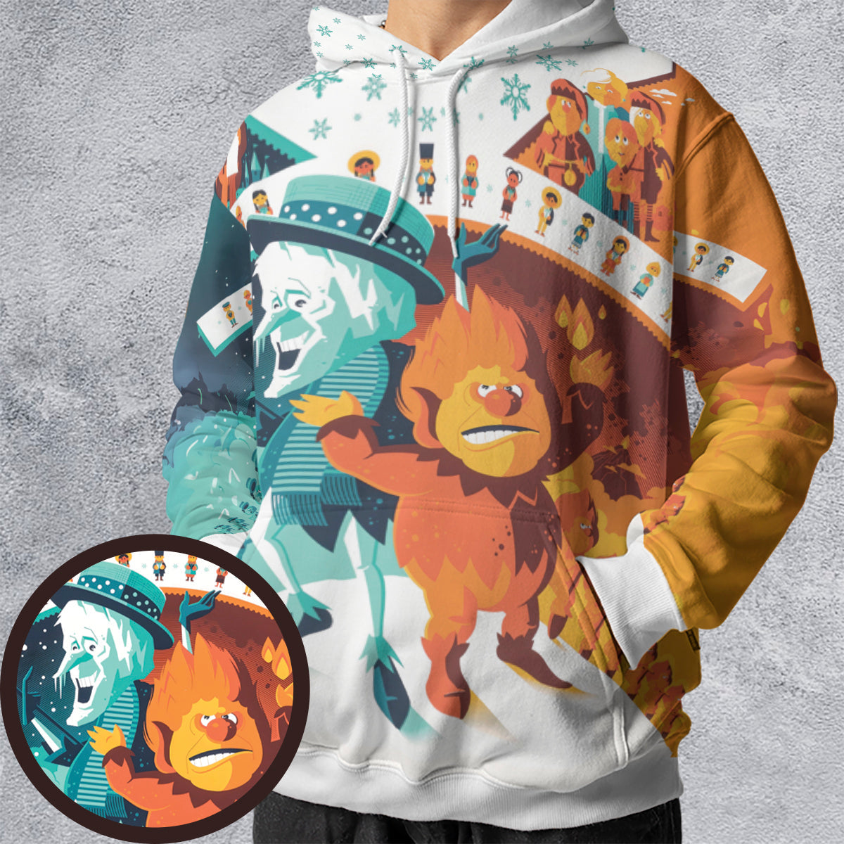 Full Print Hoodie - 49RJ9DUX