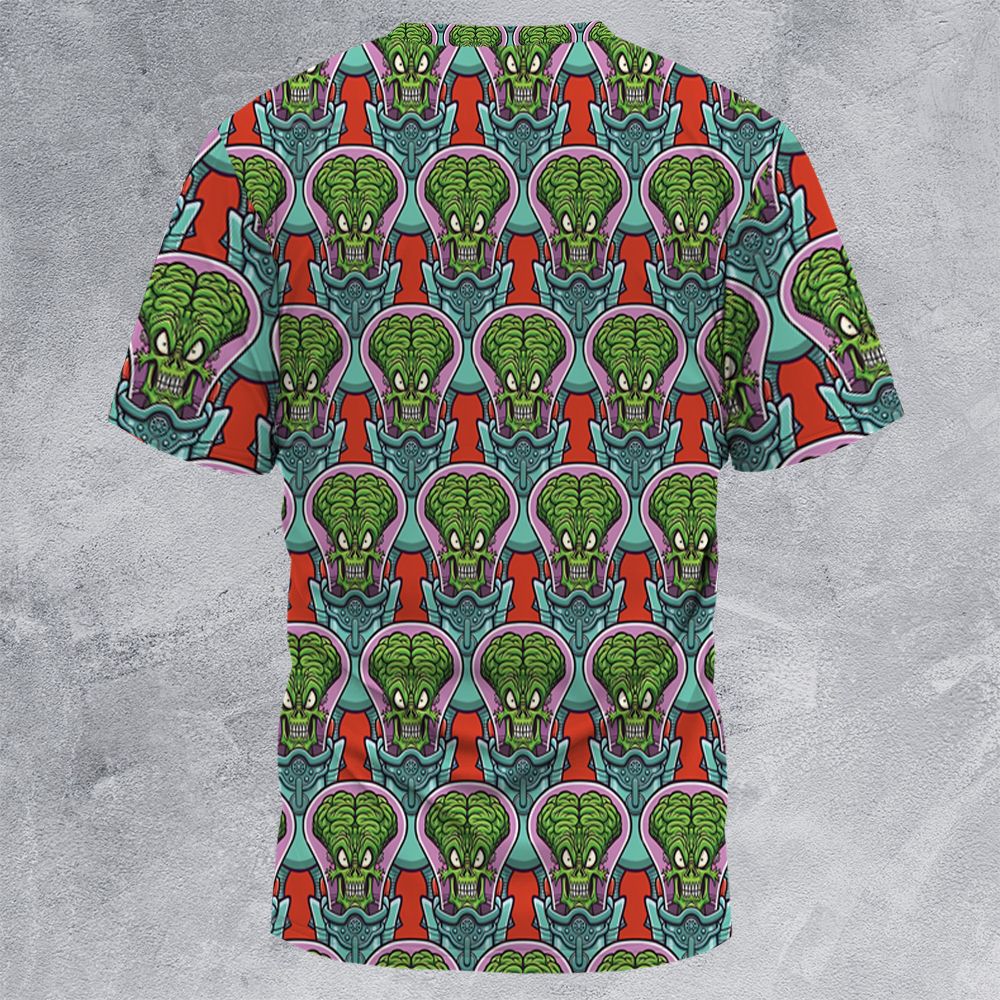 Retro Big-Brain Alien - - 4