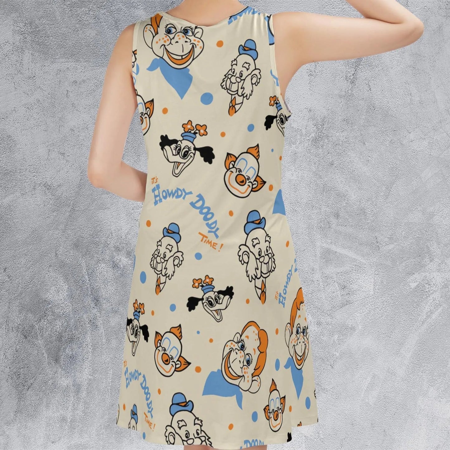 Casual Sleeveless Dress - 28JP7TFJ