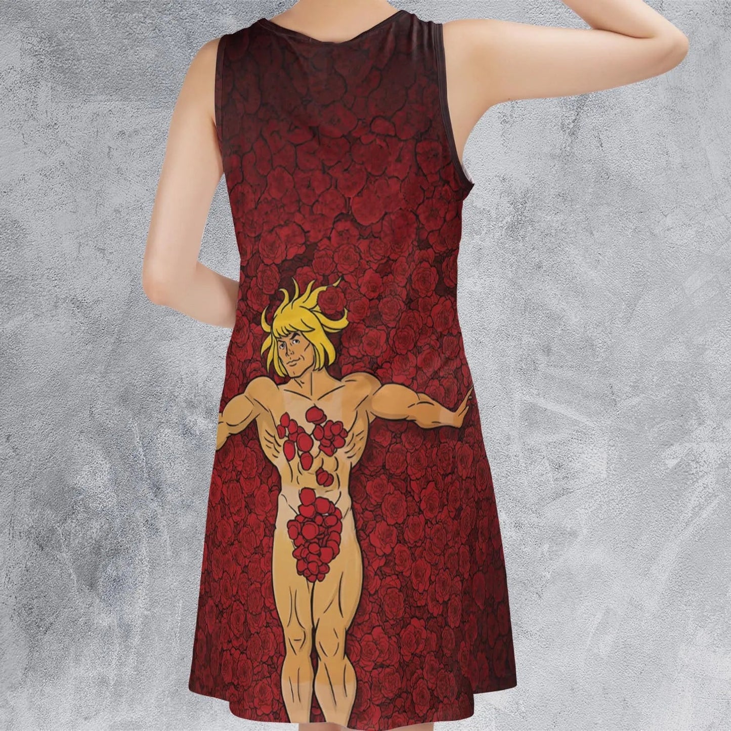 Casual Sleeveless Dress - BE1L6ZW3