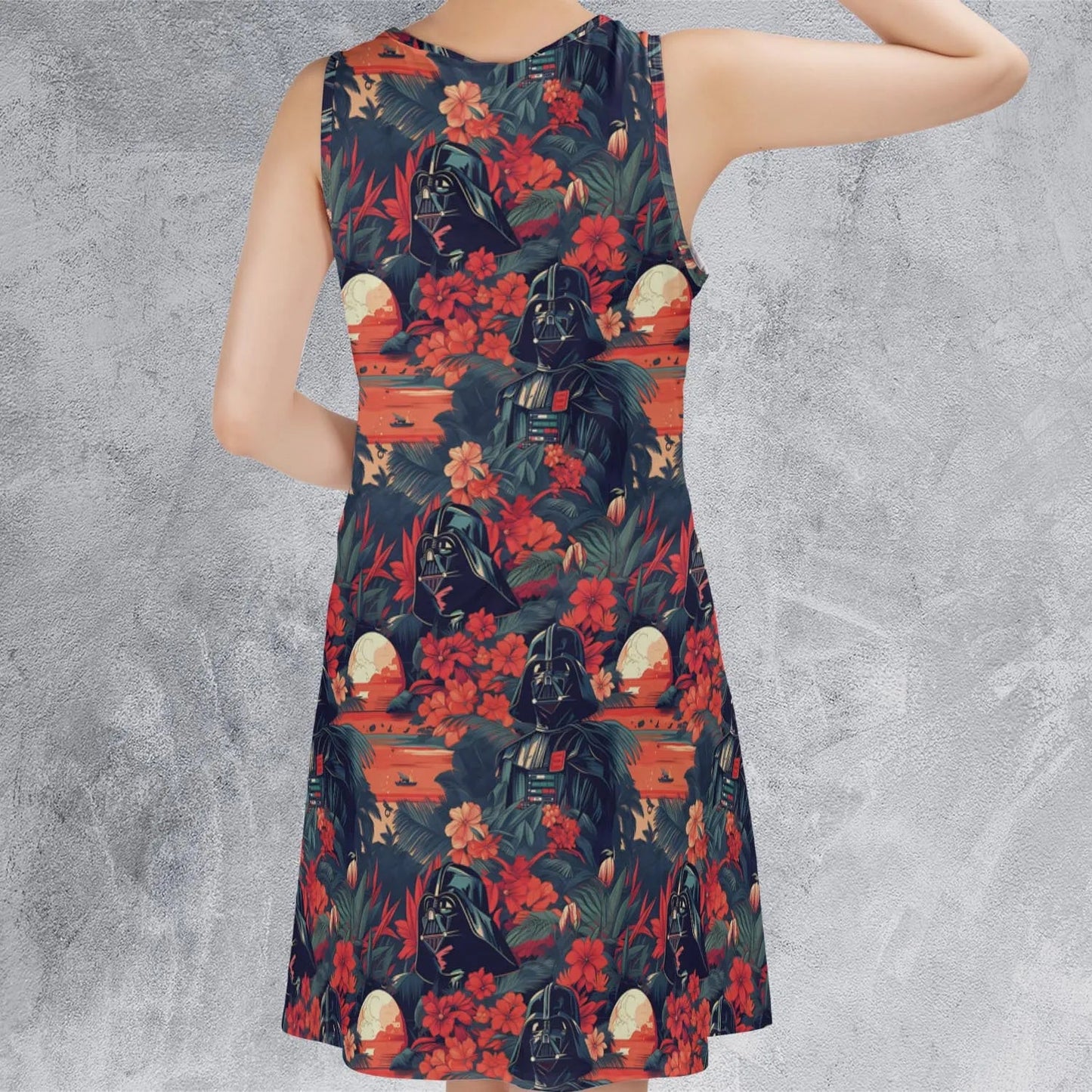 Casual Sleeveless Dress - 5QF1136S