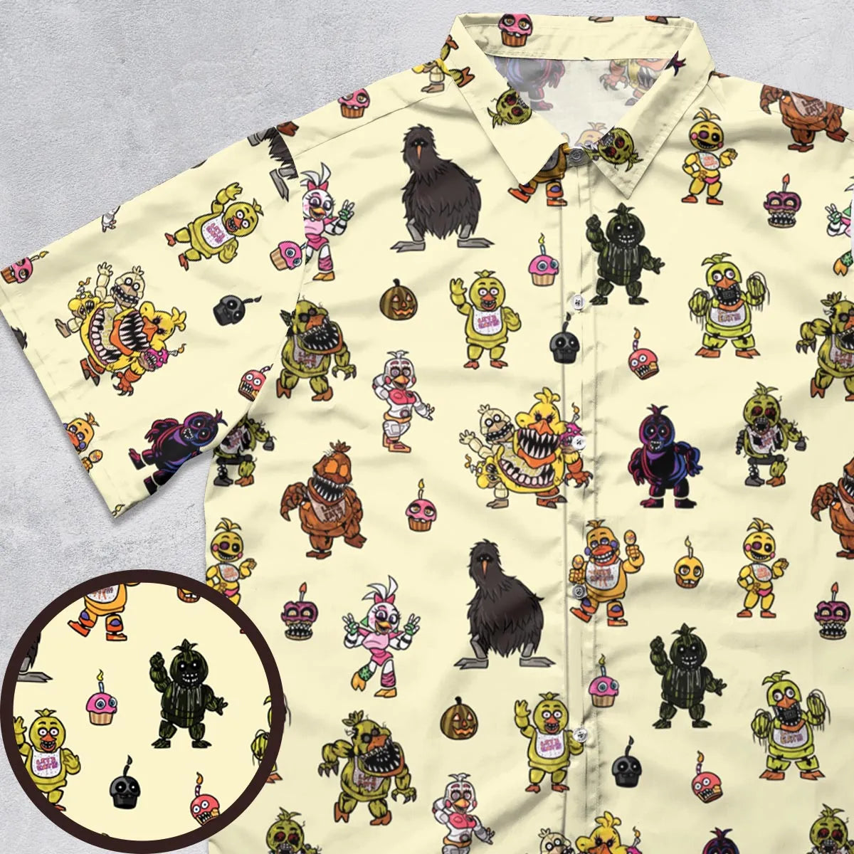 Short Sleeve Button Shirt - SMW6GCA6