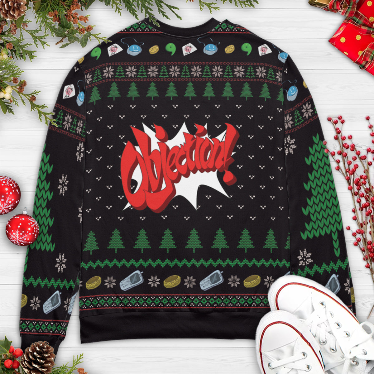 Ugly Christmas Sweatshirt - NVZJM4KG