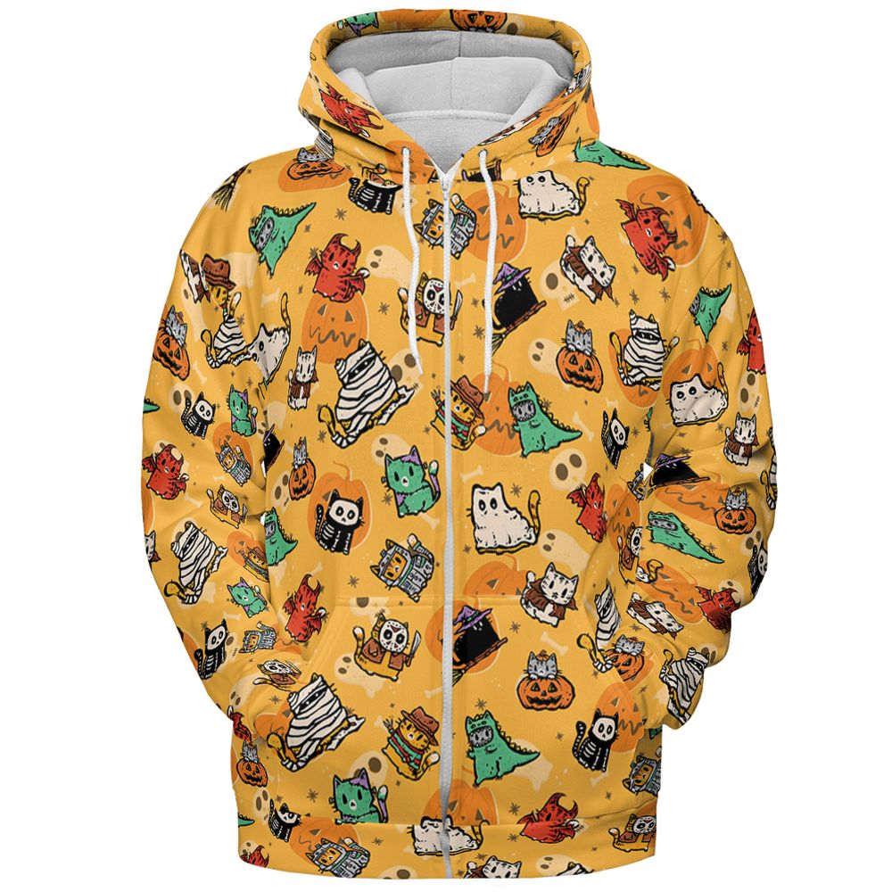All-over Print Hoodie - MZSV56P6 -  - 3
