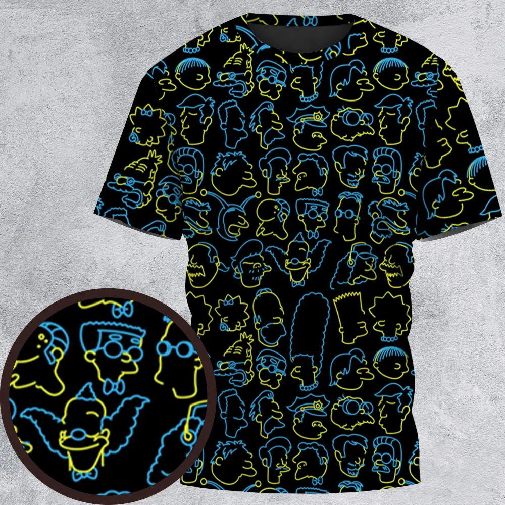 Full Print T-Shirt - 28DK3KN8