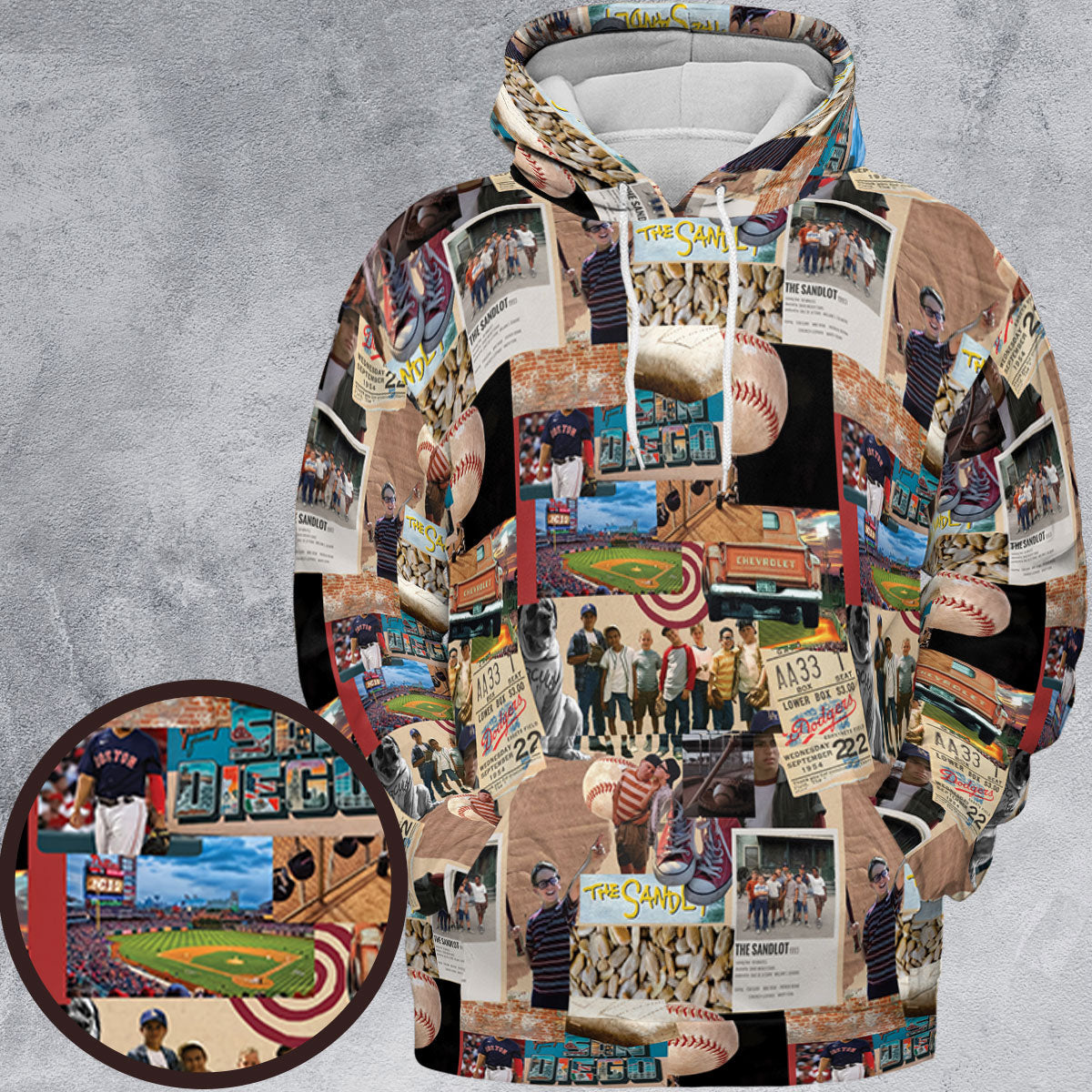Full Print Hoodie - BTAMH8CU