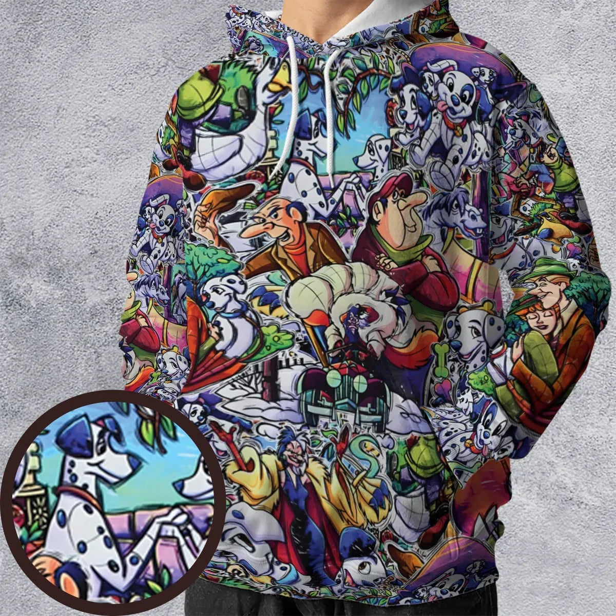 Full Print Hoodie - 4N6XBYUH