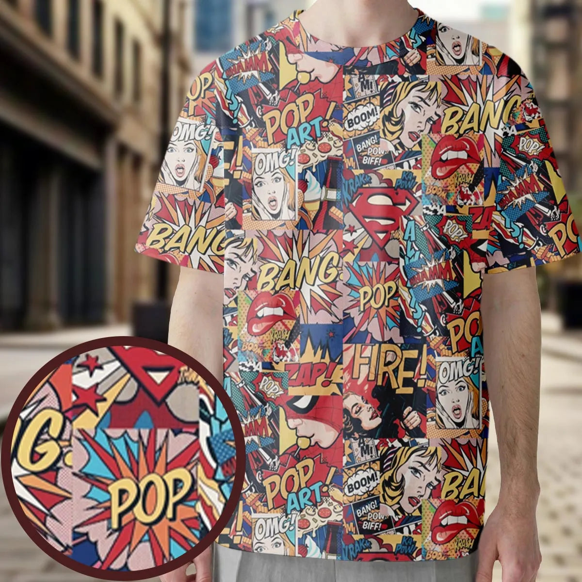 Full Print T-Shirt - HZ7JD3WB