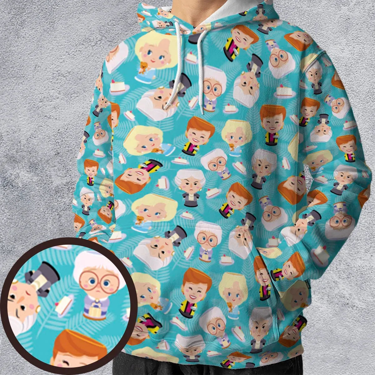 Full Print Hoodie - N88TJF7G