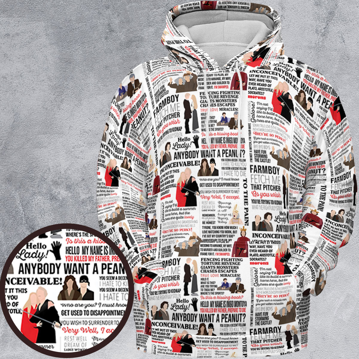 Full Print Hoodie - P6CXXHXJ