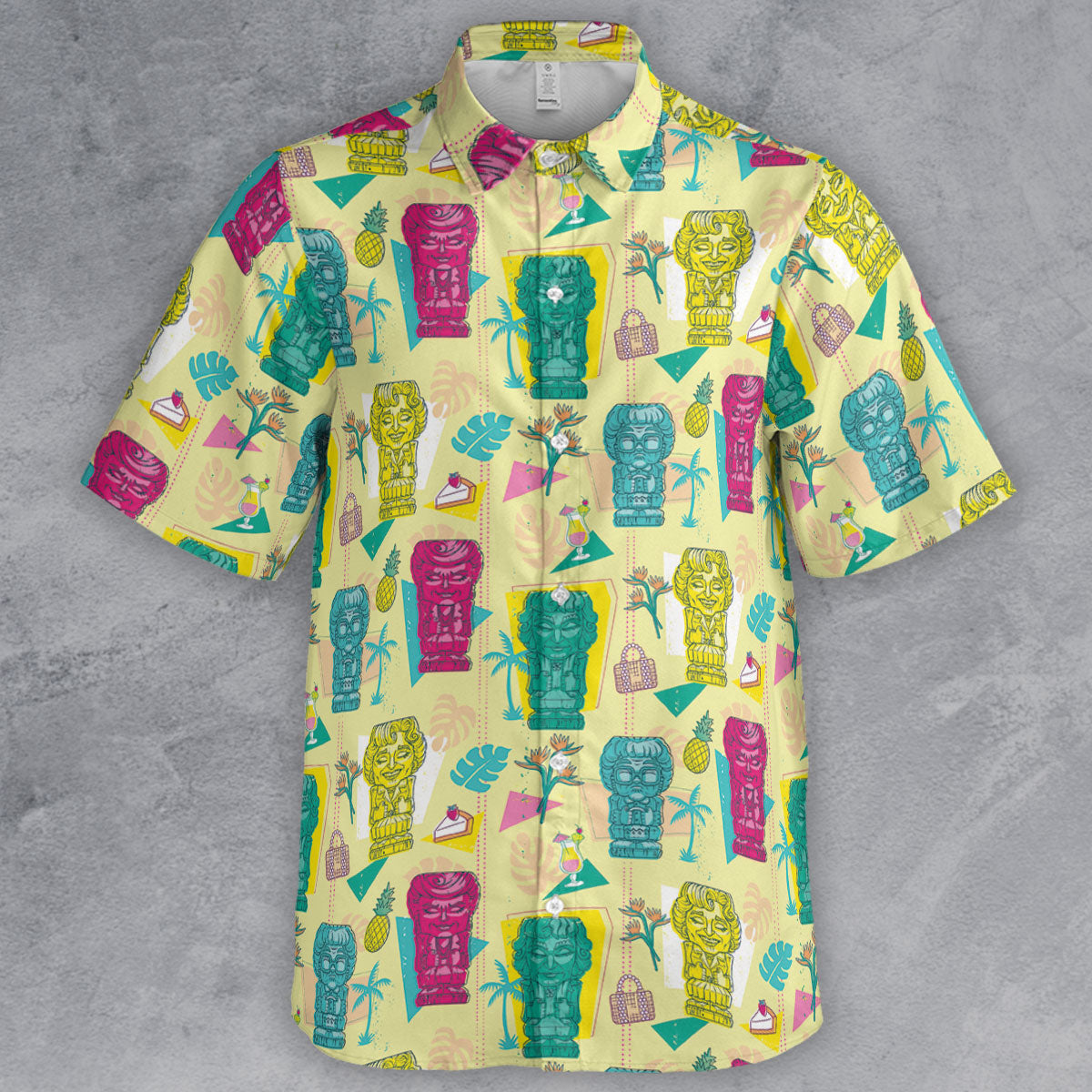Short Sleeve Button Shirt - FQX435YZ