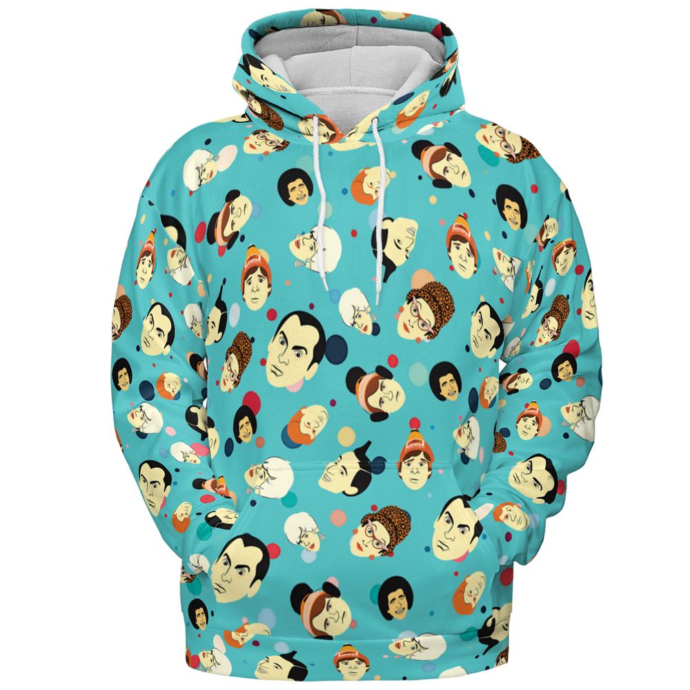 All-over Print Hoodie - 1PDK1L5C -  - 2
