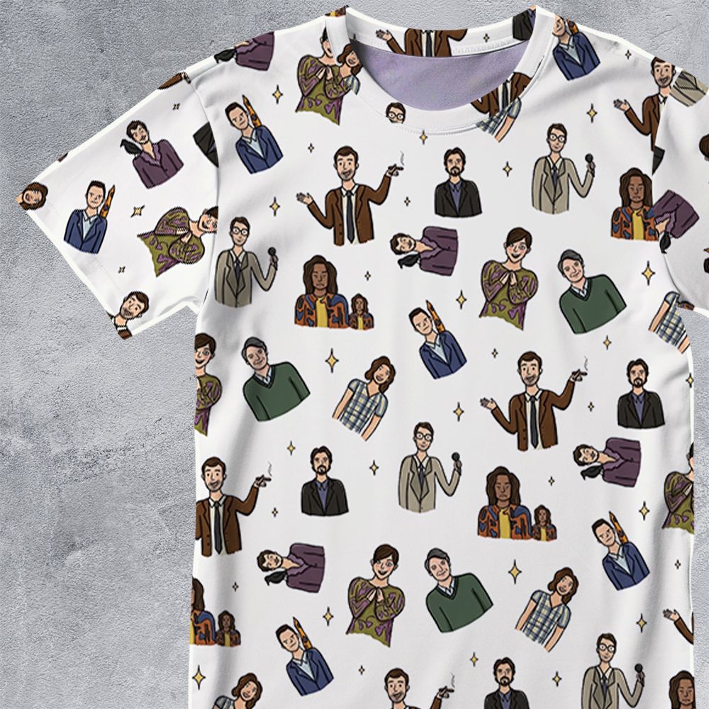 All-Over Print Unisex T-Shirt - 15BG7WSG -  - 2