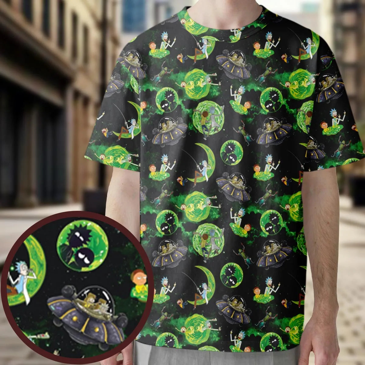 Full Print T-Shirt - 6YW96X1A