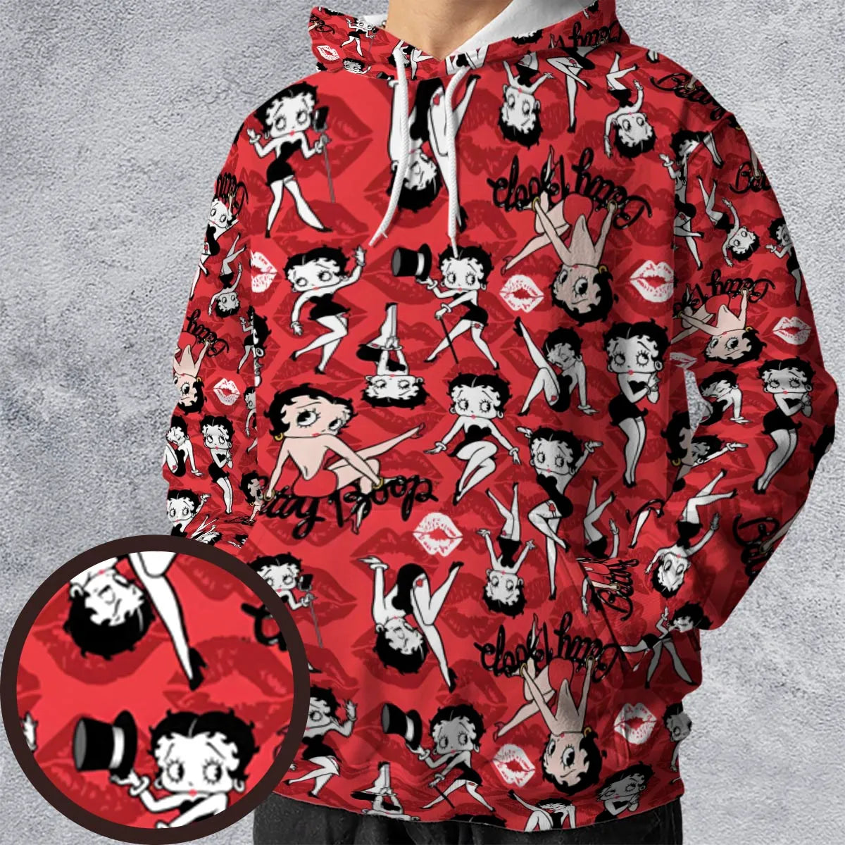 Full Print Hoodie - XQWRLHSS