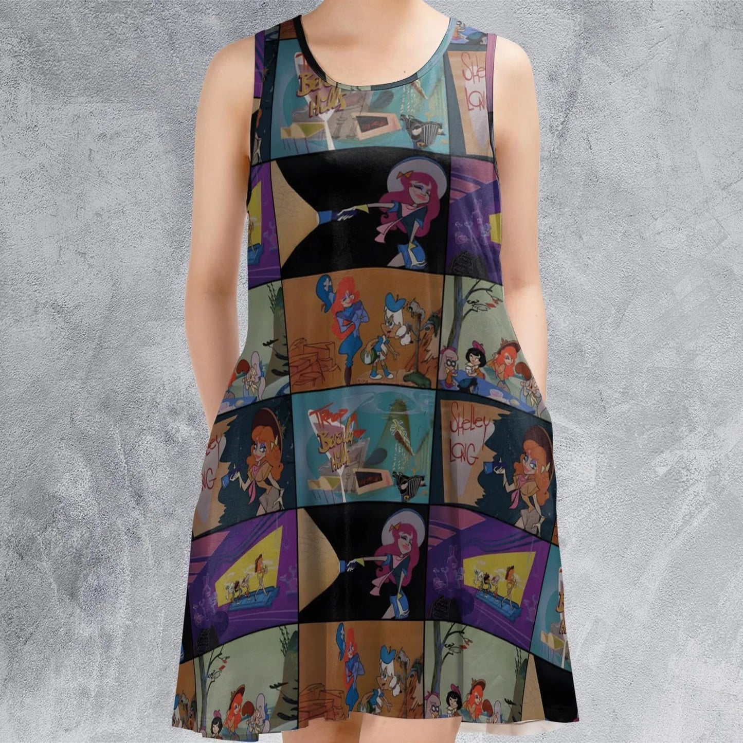 Casual Sleeveless Dress - M9USY6EY