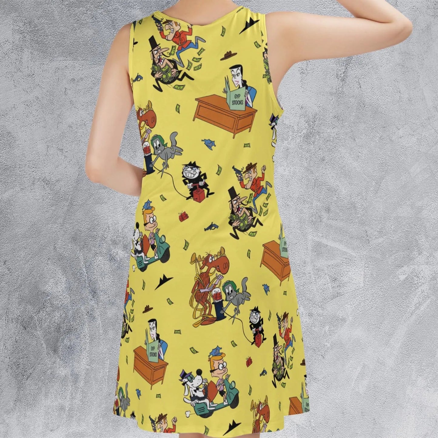 Casual Sleeveless Dress - M51NSWCJ