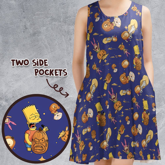 Sleeveless Dress - GD65LSTS -  - 1