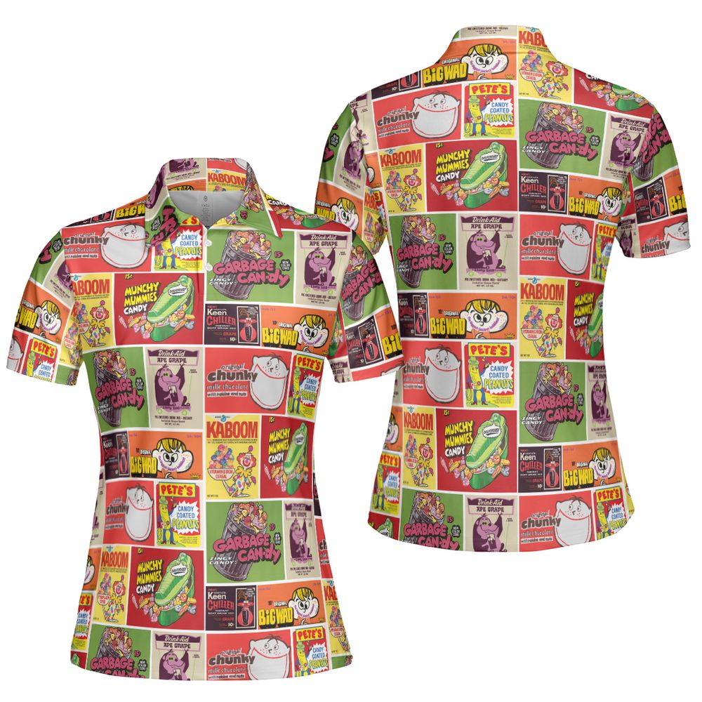 AOP Men/Women Polo Shirt - QTNEA2CD -  - 5