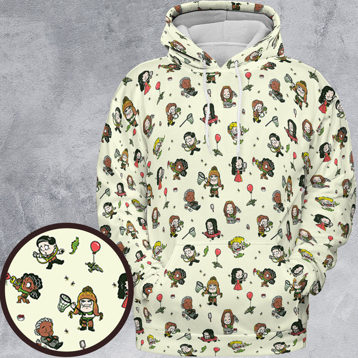 Full Print Hoodie - A71F8NB2